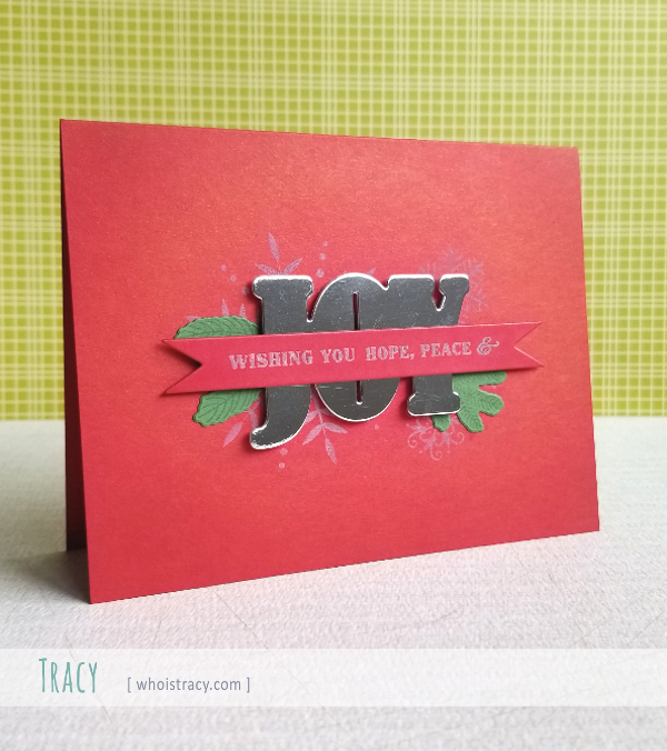 Wishing Hope holiday card by Tracy @whoistracy.com